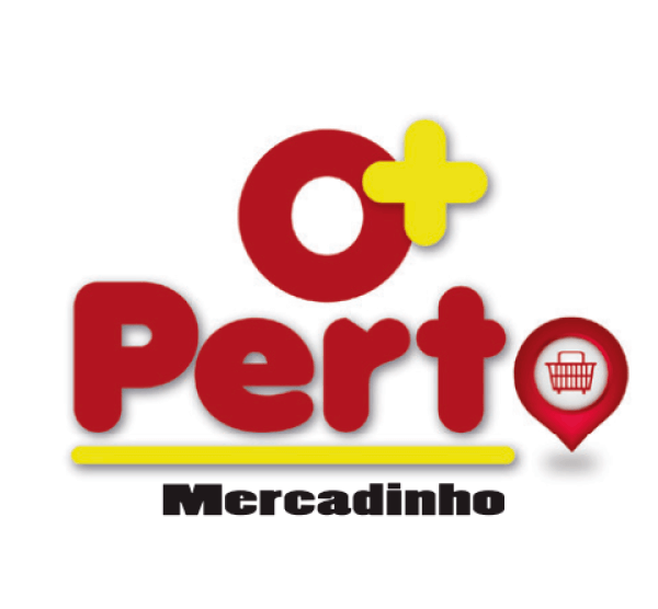 Logotipo Mercado O + Perto